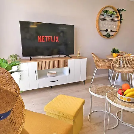 Appartement Sol, Morro Jable, Meerblick, Klimaanlage, Pool