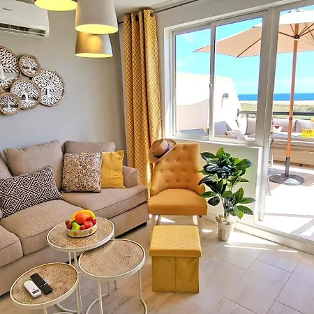 Sol, Morro Jable, Meerblick, Klimaanlage, Pool Appartement *
