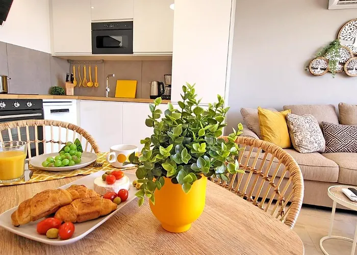 דירה Sol, Morro Jable, Meerblick, Klimaanlage, Pool מורו דל חאבלה