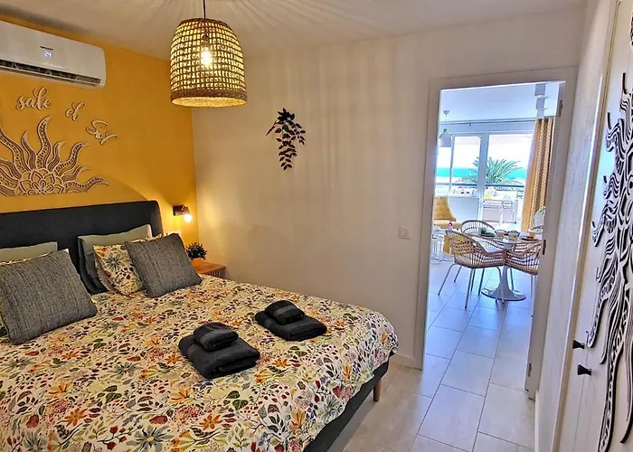 Sol, Morro Jable, Meerblick, Klimaanlage, Pool *