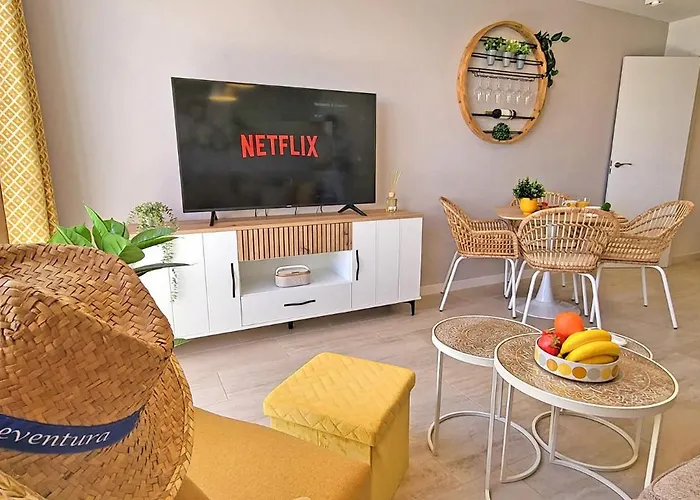 דירה Sol, Morro Jable, Meerblick, Klimaanlage, Pool