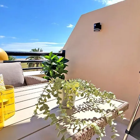 Sol, Morro Jable, Meerblick, Klimaanlage, Pool * 모로델제블