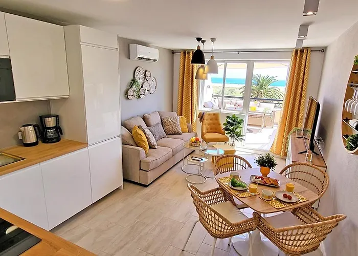 Sol, Morro Jable, Meerblick, Klimaanlage, Pool Apartman Morro Jable (Fuerteventura)