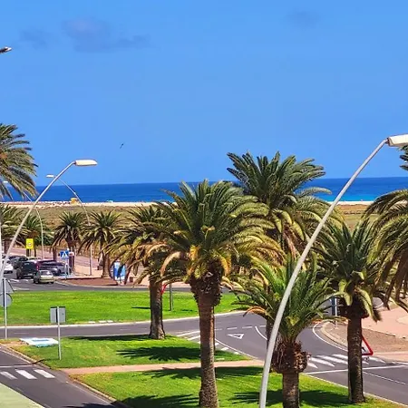 Sol, Morro Jable, Meerblick, Klimaanlage, Pool Apartamento *