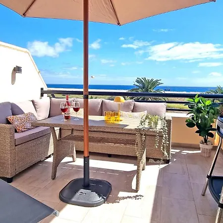 Sol, Morro Jable, Meerblick, Klimaanlage, Pool